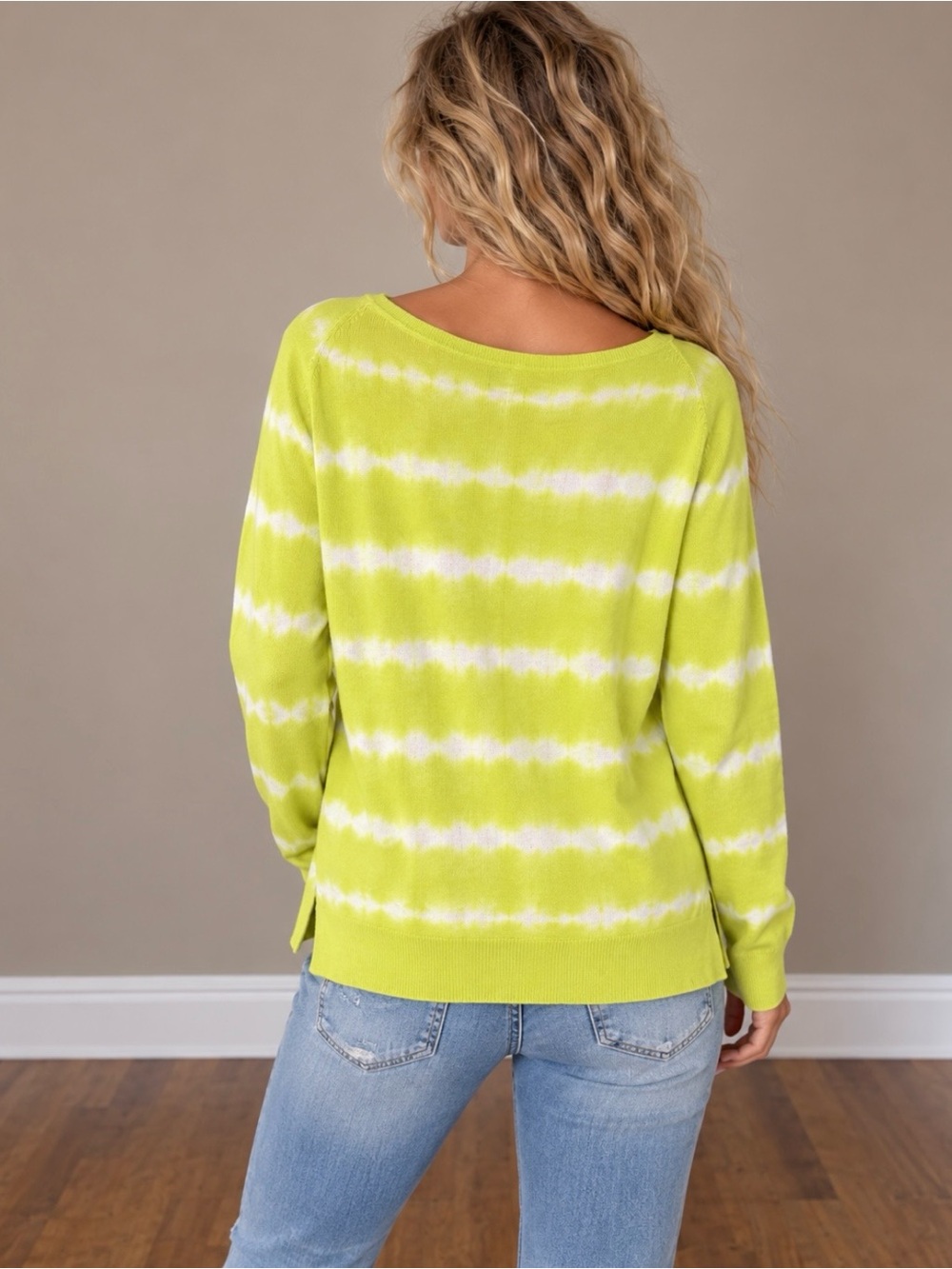 NWOT Revolve Joie Emari Acid Tie Dye Knit Sweater - Picture 2 of 9